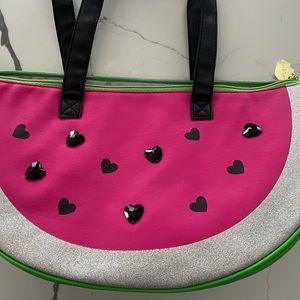 Betsey Johnson watermelon insulated bag/purse